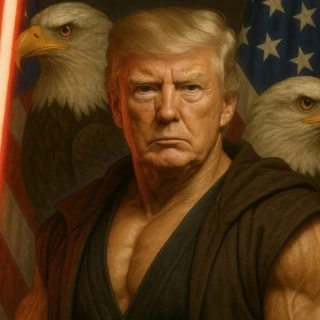 Tras la imagen del Papa Trump, la Casa Blanca publica a un Trump jedi