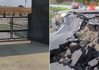 Los geólogos no dan crédito: una cámara de seguridad captó el súbito desplazamiento del suelo en el terremoto de Myanmar