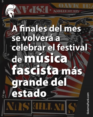A finales del mes se celebrará nuevamente el festival de música nazi más grande del Estado