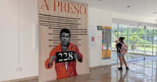 La UPV no retirará el grafiti que pide prisión para Mazón