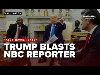 Trump "explota" con la pregunta de un periodista de la NBC [ENG]