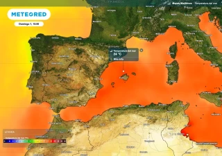 La temperatura del Mediterráneo se ha disparado 3 ºC en cuestión de 4 días: "no es una buena noticia"