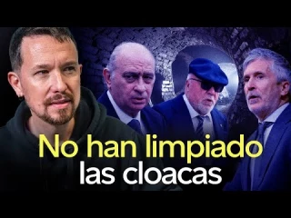 Pablo Iglesias rotundo con el PSOE por mantener las cloacas