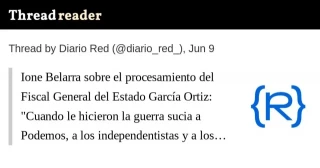 Ione Belarra sobre el procesamiento del Fiscal General del Estado García Ortiz