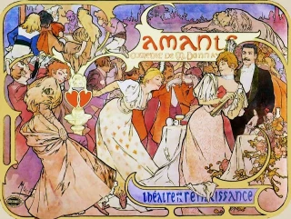 Impresionantes carteles de Alphonse Mucha de finales del siglo XIX [ENG]