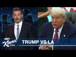 Jimmy Kimmel dice la verdad sobre lo que realmente está pasando en Los Ángeles [ENG]