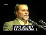 Julio Anguita hablando sobre corrupción