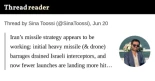 La estrategia iraní en materia de misiles parece funcionar (EN)