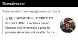Momento histórico en Nueva York: El alcalde socialista Zohran Mamdani está encaminado para ganar las primarias demócratas a la alcaldia