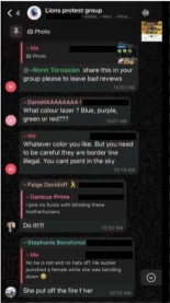 Chats filtrados muestran al grupo extremista proisraelí Betar organizando enfrentamientos callejeros en EEUU [EN]