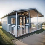 Casa prefabricada de 2 dormitorios