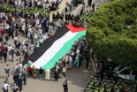 Decenas de miles de manifestantes protestan en Rabat contra la ofensiva israelí en Gaza