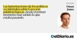 Israel mata de hambre deliberadamente a la población de Gaza, pero no podría hacerlo sin la complicidad de Occidente