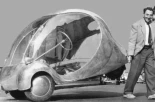 El coche-huevo eléctrico L'Œuf électrique: fotos poco comunes del futurista L'Œuf électrique de 1942. [ENG]