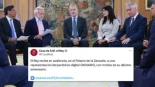 Felipe VI recibe en La Zarzuela a una representación de ‘Okdiario’ y provoca la indignación: "No me lo creo"