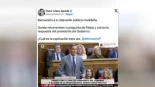 Otro problema técnico de Telemadrid con un discurso de Sánchez: "¿Cuál es la explicación esta vez?"