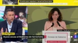 Nunca Ayuso había provocado un estallido semejante de Javier Ruiz en TVE, por un calibre no visto hasta ahora