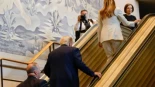La Casa Blanca exige la investigación del incidente de la escalera mecánica donde subía Trump antes de su presentación en la ONU