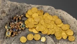 Tesoro de monedas de oro y joyería bizantinas descubierto en las excavaciones en Sussita [ENG]