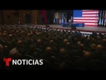 Trump habla de guerra interna ante cientos de militares de alta graduación que optaron por no aplaudirle