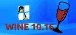 WINE 10.16 llega soportando apps de 16-bit en el nuevo modo WoW64 y casi 400cambios