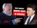 Julio Anguita: "Felipe González es de derechas"