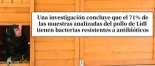 Bacterias resistentes a los antibióticos en el 71% de la carne de pollo de Lidl: preguntas y respuestas · Maldita.es