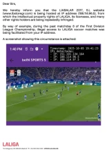 LaLiga envía "advertencias" a pequeños comercios que se quejan por ser bloqueados