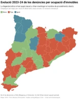 El 80% de las denuncias por viviendas ocupadas en Catalunya son de pisos vacíos de grandes tenedores