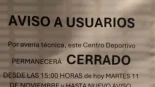 Piscinas cerradas, vestuarios con goteras y niveles de humedad disparados: problemas de mantenimiento en los centros deportivos del Ayuntamiento de Madrid