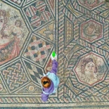 Una excavación revela un mosaico romano del siglo III bien conservado en Turquía (ENG)