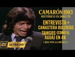 Archivo RTVE [4K]: Camarón de la Isla "Canastera" & entrevista con Mercedes Milá