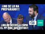 IÑARRITU acorrala al PP al contar cómo PIDEN sus VOTOS a BILDU y TELLADO x su PASADO de IZQUIERDAS