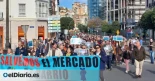 El acoso hostelero une a los vecinos de Santander y saca a la calle a dos mil personas: “Somos el trastero de los bares"