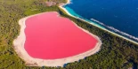 Hay un lago que cambia de color en cada estación del año [ITA]