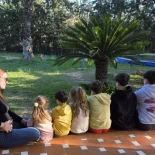 Raquel es madre de familia numerosa: «Tengo 33 años, ocho hijos y estoy embarazada del noveno»