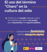 El Instituto de las Mujeres inicia la monitorización de la misoginia en línea publicando un primer informe dedicado al uso del término “Charo”