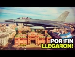 Los F-16 tocan suelo argentino por primera vez