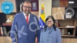 La imagen inédita de Koldo García con Delcy Rodríguez en Caracas negociando petróleo como enviado del PSOE
