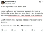 Irene Montero: "No es democracia aunque ganes unas elecciones"