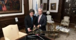 Javier Milei se reunió en la Casa Rosada con José Kast, el presidente electo de Chile