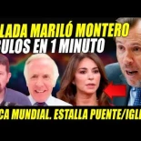 Nueva marca mundial: Mariló Montero suelta 4 bulos en 1 minuto y Óscar Puente sale a desmentir
