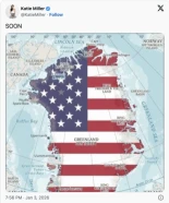 Estados Unidos «pronto» se anexionará Groenlandia, insinúa la esposa del principal asesor de Trump (EN)