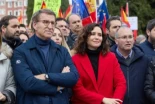 En manos de Isabel Díaz Ayuso, Feijóo y Abascal, nos dicen, está el futuro de España