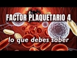 Factor Plaquetario 4: lo que debes saber