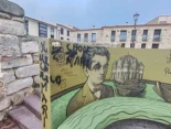 Vandalizan con pintadas con insultos homófobos un mural homenaje a Lorca en Zamora