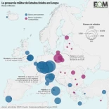 [HEMEROTECA] El mapa de la presencia militar de Estados Unidos en Europa