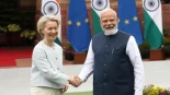 Von der Leyen afirma que UE está “a las puertas” de cerrar acuerdo comercial histórico con India