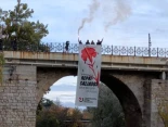 Multas de más de 2.000 euros por desplegar una pancarta de memoria antifranquista en Aranda de Duero