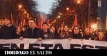 Ni un paso atrás: las juventudes socialistas de Euskal Herria marchan contra el fascismo